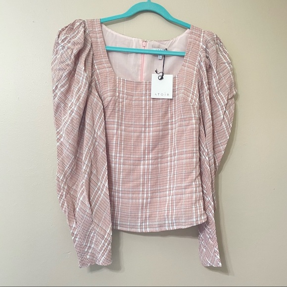 Atoir | NWT Pink Down To You Top Size Small - Picture 3 of 10